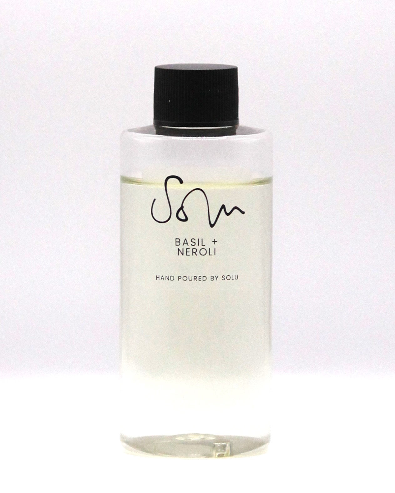 Basil + Neroli 100ml Diffuser Refill - Solu Candles