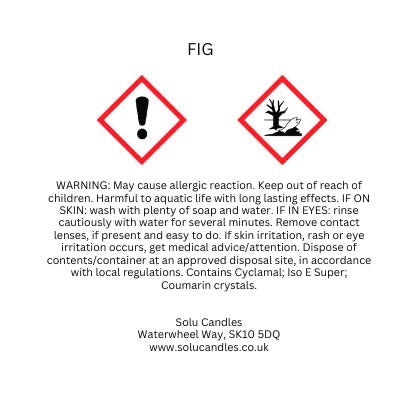 Fig Wax Melt - Solu Candles