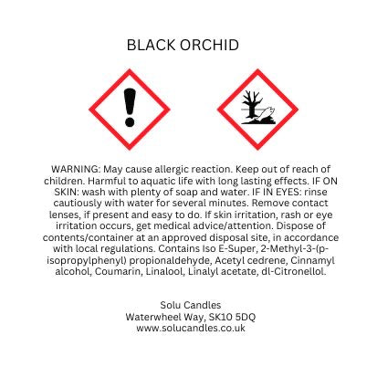 Black Orchid Wax Melt - Solu Candles