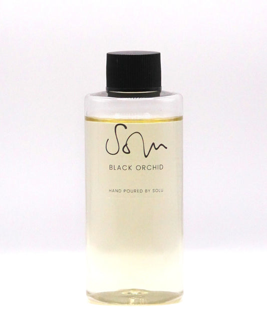 Black Orchid 100ml Diffuser Refill - Solu Candles