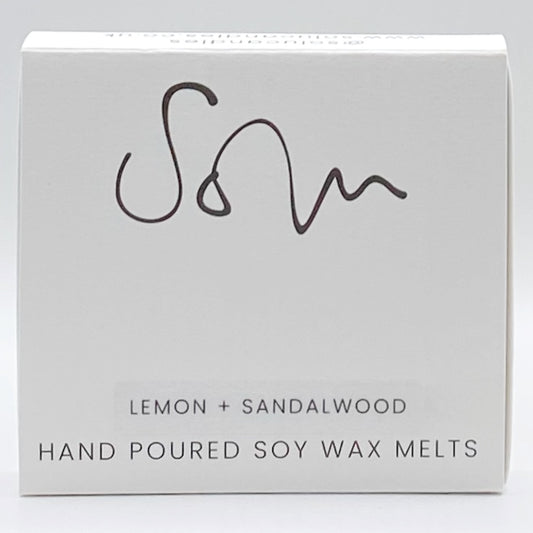 Lemon + Sandalwood Soy Wax Melts