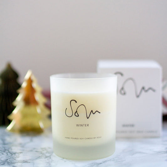 Winter Soy Wax Candle - Solu Candles