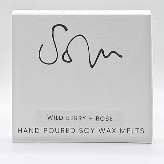 Wild Berry + Rose Wax Melt - Solu Candles