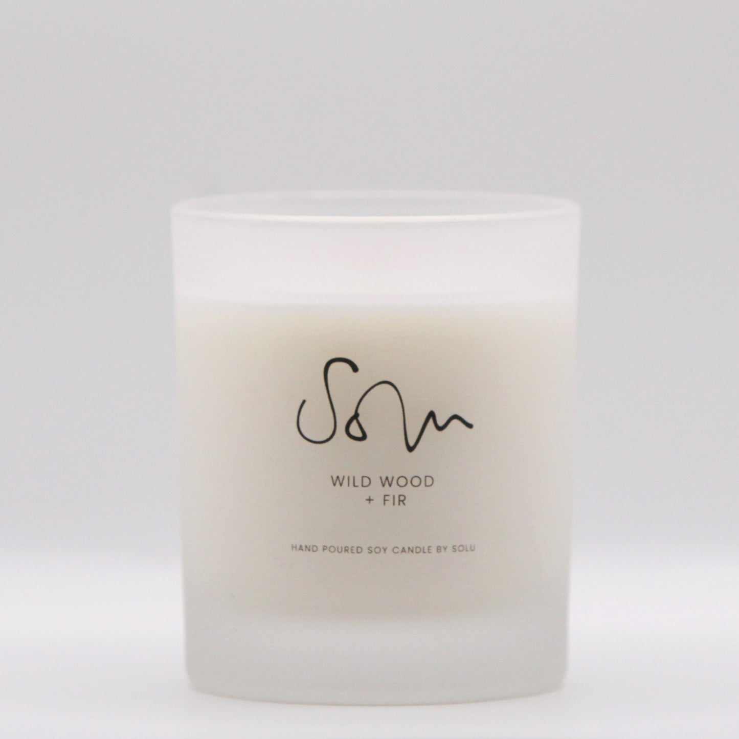 Wild Wood + Fir Soy Wax Candle - Solu Candles