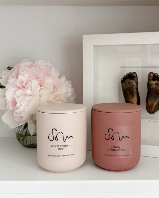 Spring 38cl Ceramic Candle - Solu Candles