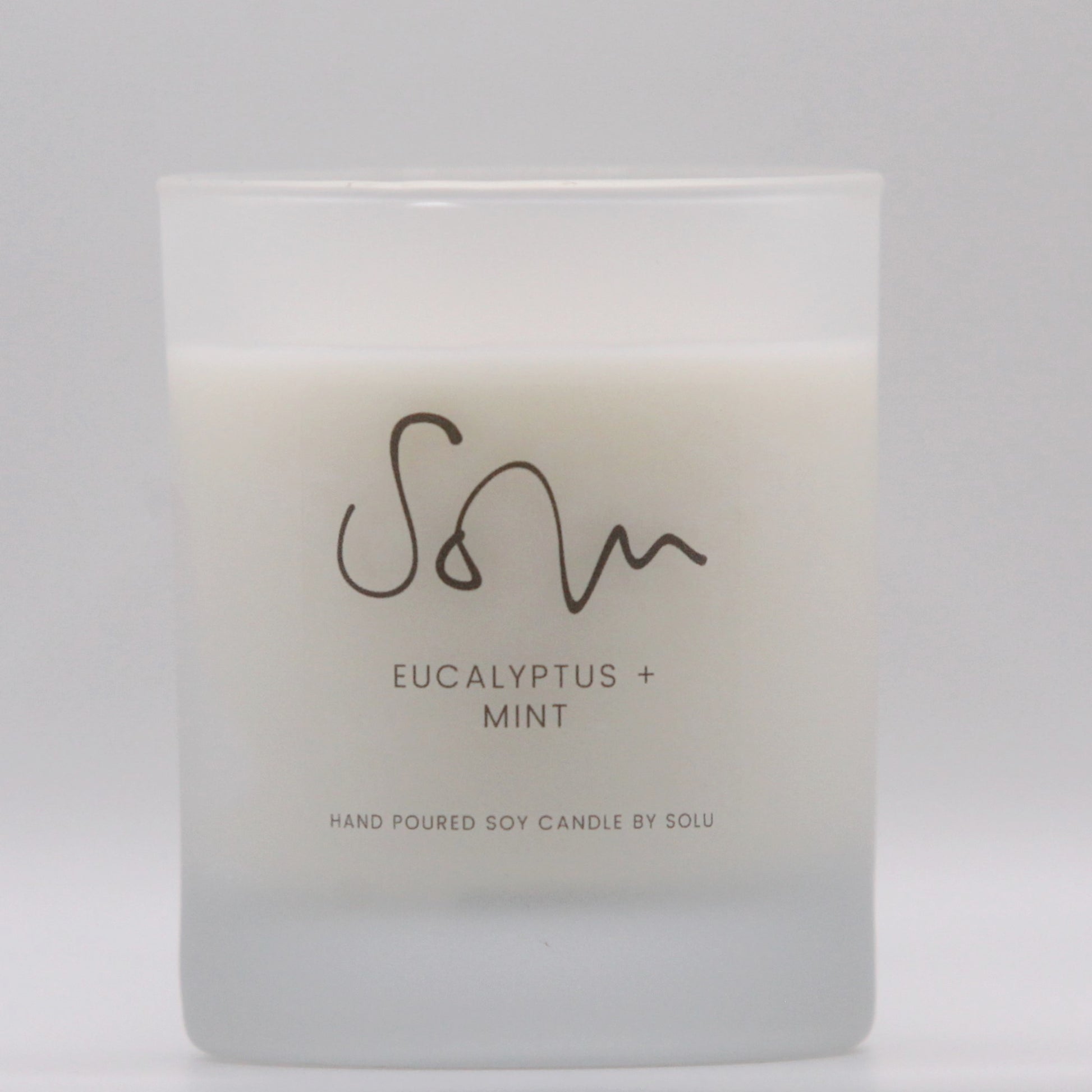 Eucalyptus + Mint Soy Wax Candle - Solu Candles