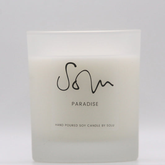 Paradise Soy Wax Candle - Solu Candles