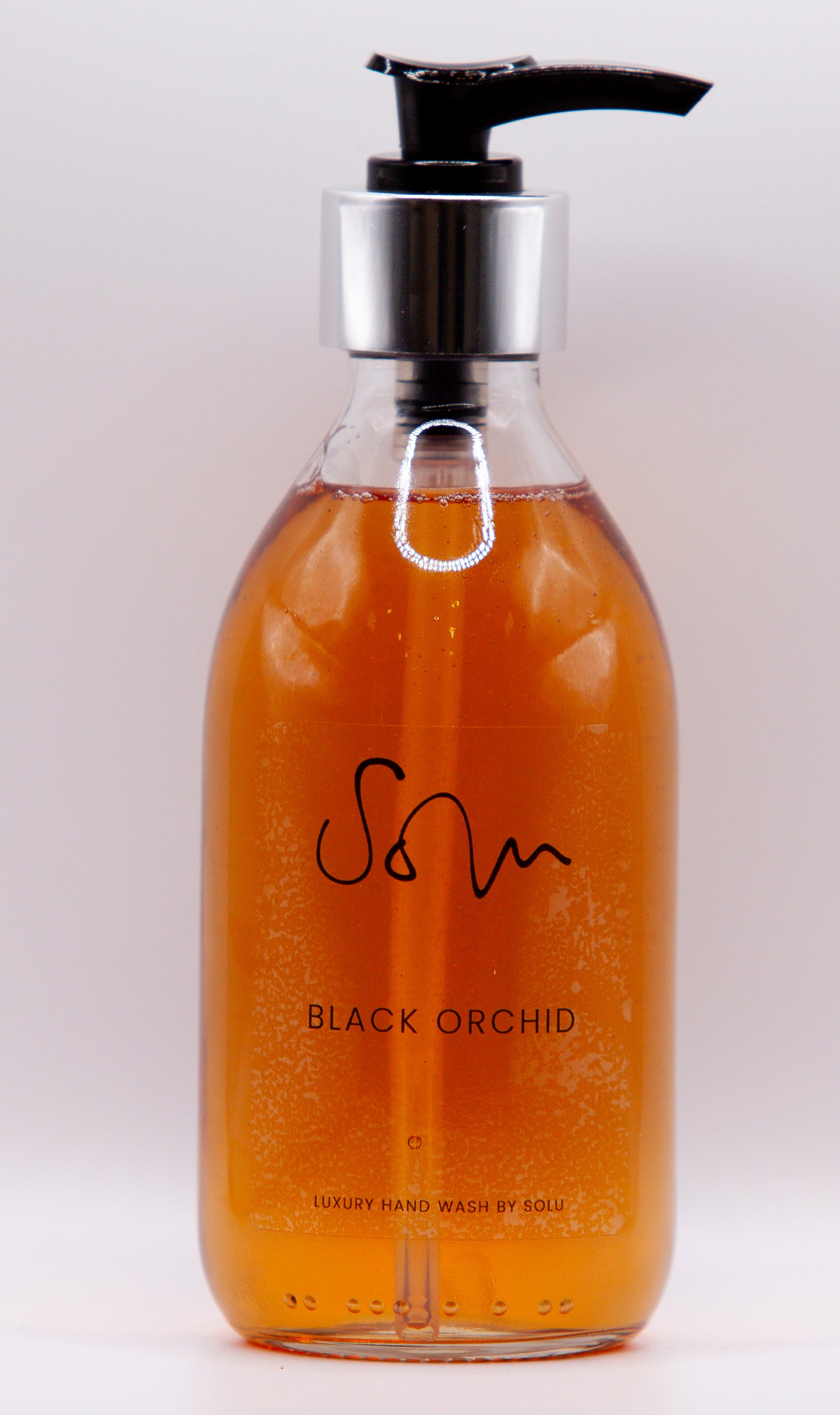 Black Orchid Luxury Hand Wash - Solu Candles