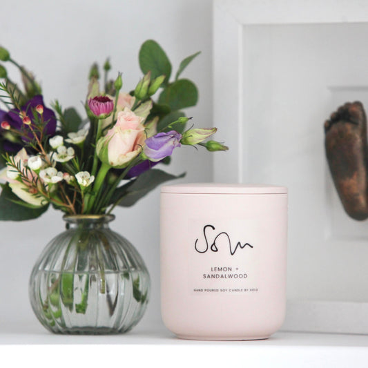 Spring 38cl Ceramic Candle - Solu Candles