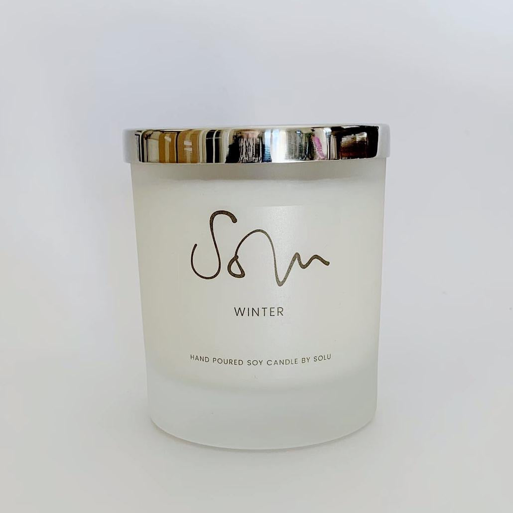 Winter Soy Wax Candle - Solu Candles